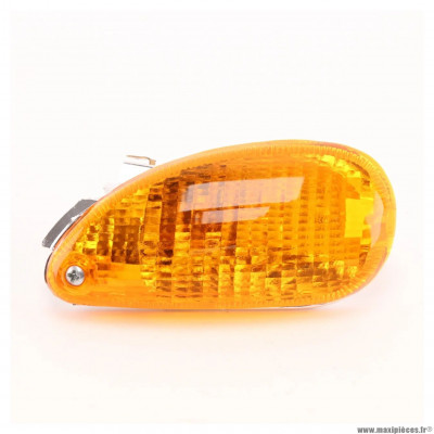Clignotant arrière gauche orange origine Piaggio 292373 pour Typhoon 50/125, Storm 50, NRG et NTT 50 avant 2000 * Déstockage !