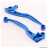 Paire de levier de frein et d'embrayage type origine couleur bleu pour moto Yamaha 350 RDLC / 600 FZ, SRX / 900 XJ / 1100 FJ * Déstockage !