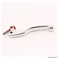 Levier d'embrayage forgé avec roulement type origine aluminium poli longeur 130mm KTM / Husqvarna * Déstockage !