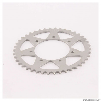 Couronne aluminium 42 dents PBR pour moto trial gasgas TXT boy 50cc 00-2011 minicross Conti, Polini X1/3/5 minimotard Monomarcia * Déstockage !