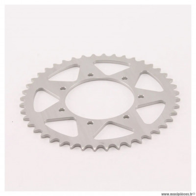 Couronne aluminium 44 dents PBR pour moto trial gasgas TXT boy 50cc 00-2011 minicross Conti, Polini X1/3/5 minimotard Monomarcia * Déstockage !