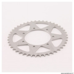 Couronne aluminium 44 dents PBR pour moto trial gasgas TXT boy 50cc 00-2011 minicross Conti, Polini X1/3/5 minimotard Monomarcia * Déstockage !