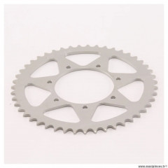 Couronne aluminium 47 dents PBR pour moto trial gasgas TXT boy 50cc 00-2011 minicross Conti, Polini X1/3/5 minimotard Monomarcia * Déstockage !
