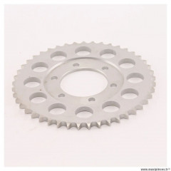 Couronne aluminium 45 dents 6 trous pour moto Yamaha 125 TW 1999 à 2006 / 125 XT 1982 à 1990 / 350 XT 1985 à 2000 * Déstockage !