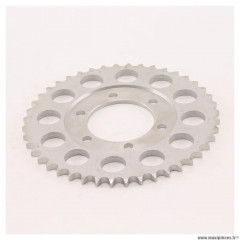 Couronne aluminium 44 dents 6 trous pour moto Yamaha 125 TW 1999 à 2006 / 125 XT 1982 à 1990 / 350 XT 1985 à 2000 * Déstockage !