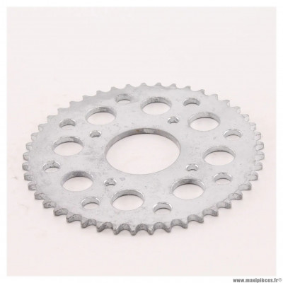 Couronne 420 acier 51 dents 4 trous pour Honda 50 CRF 2004 à 2017 / Kawasaki 125 KMX 1986 à 2003 * Déstockage !