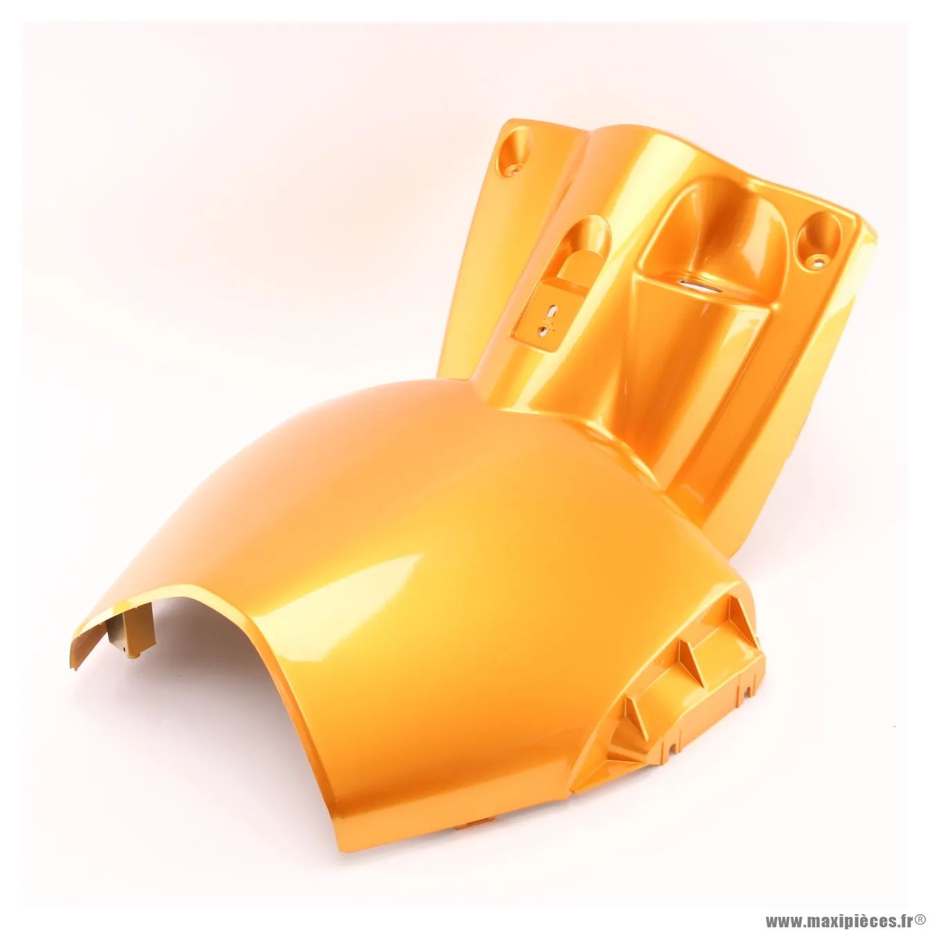 Tablier arrière / protège jambe intérieur orange métal origine 5JH-F8311-00-P5 pour scooter 50 mbk stunt / yamaha slider * Déstockage !