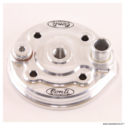 Culasse Conti CHR alu cnc compatible pour motorisation minarelli am6 50cc aprilia rs rx malaguti xsm xtm peugeot xp6 xps yamaha tzr * Déstockage !