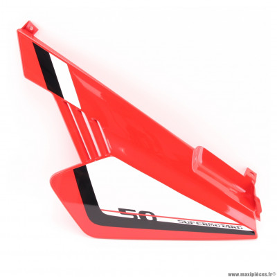 Carénage plaque latérale arrière gauche origine Gilera pour mécaboite 50 smt 2006-2010 rouge (86147510W0R) * Déstockage !