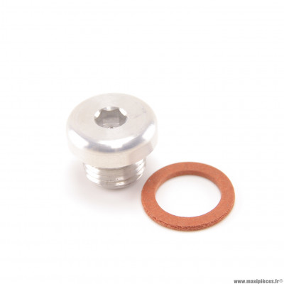 Vis - Bouchon sonde de température culasse M14x1.5 pour 50 à boite moteur Derbi Euro3 * Déstockage !