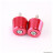 Embouts de guidon M6x100 Rouge Wiils *Déstockage !