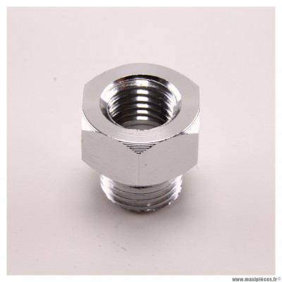 Adaptateur pour sonde de température en aluminium Permet d'adapter une sonde derbi Euro 4 sur une culasse Euro 3 * Prix spécial !