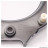 Cache direction origine gris Piaggio 62474200EP pour maxiscooter Vespa LXV 125 4t 2006 à 2009 * Déstockage !