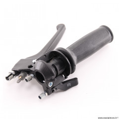 Poignée gaz origine NM38262010 pour cyclomoteur mbk 51 evasion, passion, swing, magnum (modèles kick) * Déstockage !