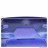Plateau porte bagage bleu pour cyclo oem NJ95300113PE pour MBK 51 * Déstockage !