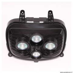 Phare optique Mygale halogène 4x35w Noir Booster 2004 et après *Déstockage !