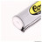 Mousse de guidon Conti jaune/gris 15cm pour moto/50 à boite/scooter/mobylette/quad *Déstockage !