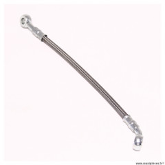 Flexible de radiateur d'huile (24,5cm) pour moto 4 temps * Déstockage !