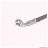 Flexible de radiateur d'huile (24,5cm) pour moto 4 temps * Déstockage !