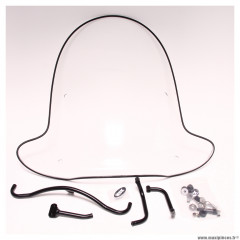 Bulle-saute vent pour scooter 50-100 MBK Ovetto / Yamaha Neos 1996>2007 (h 670mm - l 690mm) * Déstockage !