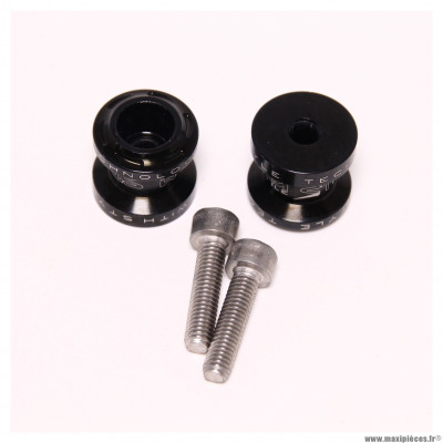 Diabolo STM ITALY alu M6x100 noir (x2) * Déstockage !