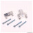 Kit fixation tampons de protection Alloy Ultima pour Kawasaki Z750 2007-2012 / Z1000 2007-2009 * Déstockage !