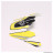Visière cross pour casque FOX V3 Race jaune * Déstockage !