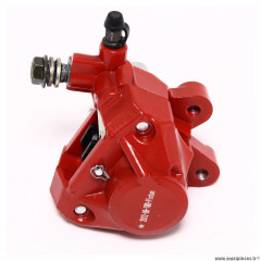 Étrier de frein avant complet rouge pour scooter mbk booster nitro yamaha bws peugeot tkr trekker piaggio typhoon * Déstockage !