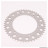 Couronne (1510) alu pas 520 50 dents 6 trous de fixations Ø interieur 155mm Ø entraxe de vis de fixation 175mm HUSQVARNA 125/250cc WRK 88/89 * Déstockage !
