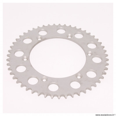 Couronne (0804) alu pas 520 51 dents 6 trous de fixations Ø interieur 148mm Ø entraxe de vis de fixation 170mm Suzuki 650 DR 90/95 * Déstockage !