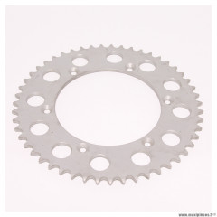 Couronne (0804) alu pas 520 51 dents 6 trous de fixations Ø interieur 148mm Ø entraxe de vis de fixation 170mm Suzuki 650 DR 90/95 * Déstockage !
