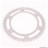 Couronne (ERGAL 896) alu pas 520 52 dents 6 trous de fixations Ø interieur 165mm Ø entraxe de vis de fixation 190mm KTM MX 125cc * Déstockage !