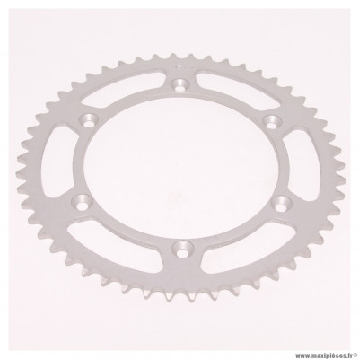 Couronne (1510) alu pas 520 50 dents 6 trous de fixations Ø interieur 155mm Ø entraxe de vis de fixation 175mm HUSQVARNA 125/250cc WRK 88/89 * Déstockage !