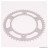 Couronne (1510) alu pas 520 50 dents 6 trous de fixations Ø interieur 155mm Ø entraxe de vis de fixation 175mm HUSQVARNA 125/250cc WRK 88/89 * Déstockage !