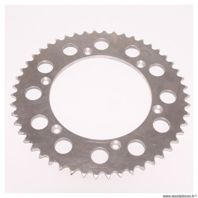 Couronne (0804) alu pas 520 50 dents 6 trous de fixations Ø interieur 148mm Ø entraxe de vis de fixation 170mm Suzuki 650 DR 90/95 * Déstockage !