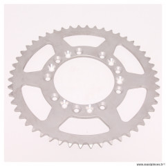 Couronne 520 aluminium renforcée 50 dents 15 trous Ø intérieur 105mm pour moto/trial/proto/run/stunt/cross * Déstockage !