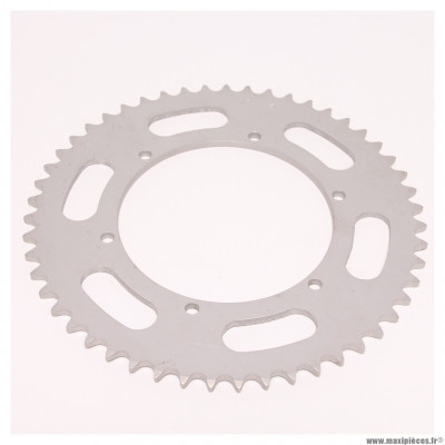 Couronne (1541) alu pas 520 51 dents 6 trous de fixations Ø interieur 142mm Ø entraxe de vis de fixation 162mm Suzuki 175 PE 1980/82 * Déstockage !