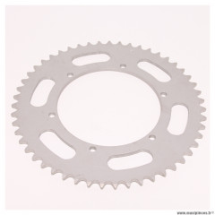 Couronne (1541) alu pas 520 51 dents 6 trous de fixations Ø interieur 142mm Ø entraxe de vis de fixation 162mm Suzuki 175 PE 1980/82 * Déstockage !