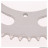 Couronne (1541) alu pas 520 51 dents 6 trous de fixations Ø interieur 142mm Ø entraxe de vis de fixation 162mm Suzuki 175 PE 1980/82 * Déstockage !