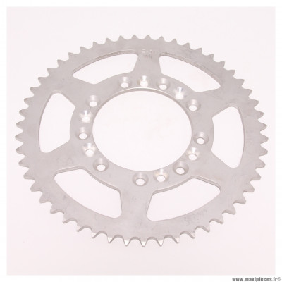 Couronne 520 aluminium renforcée 51 dents 15 trous Ø intérieur 105mm pour moto/trial/proto/run/stunt/cross * Déstockage !