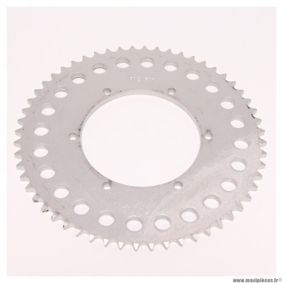 Couronne alu (1503) pas 428 56 dents 6 trous de fixations Ø interieur 110mm Ø entraxe de vis de fixation 125mm Sherco SE/SM * Déstockage !
