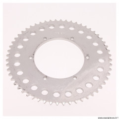 Couronne alu (1503) pas 428 56 dents 6 trous de fixations Ø interieur 110mm Ø entraxe de vis de fixation 125mm Sherco SE/SM * Déstockage !