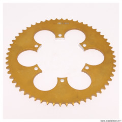 Couronne (1503) alu pas 428 58 dents 6 trous de fixations Ø interieur 110mm Ø entraxe de vis de fixation 125mm Sherco SE/SM * Déstockage !