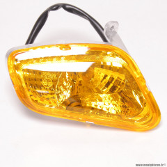 Clignotant droit adaptable pour scooter chinois Commander 125cc * Déstockage !