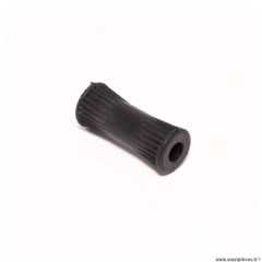 Silent-bloc conique Ø9,5 mm intérieur – 100 % caoutchouc – Longueur 50 mm pour moto, scooter ou autres applications * Déstockage !
