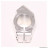 Cocotte / Bracelet de Guidon Droite Nu pour moto Conti RX356 * Déstockage !