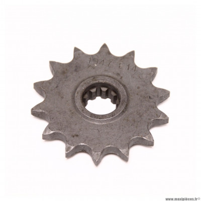 Pignon de sortie de boîte 14 dents pour moto Conti RX356 V1/V2 (Moteur Morini) * Déstockage !
