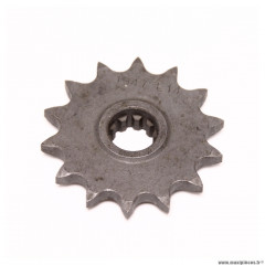 Pignon de sortie de boîte 14 dents pour moto Conti RX356 V1/V2 (Moteur Morini) * Déstockage !