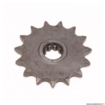 Pignon de sortie de boîte 15 dents pour moto Conti RX356 V1/V2 (Moteur Morini) * Déstockage !