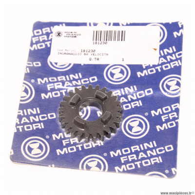 Engrenage 6e vitesse ref 812 pour moteur Morini Conti RX 356 * Déstockage !